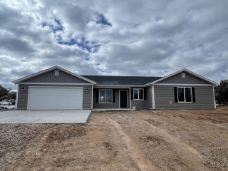 Home Exterior Front elevation of a Nate Blake Construction and Son built home