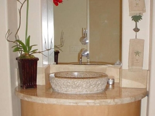 Custom bathroom sink